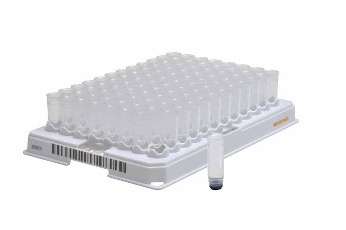 Micronic tubes and tube rack