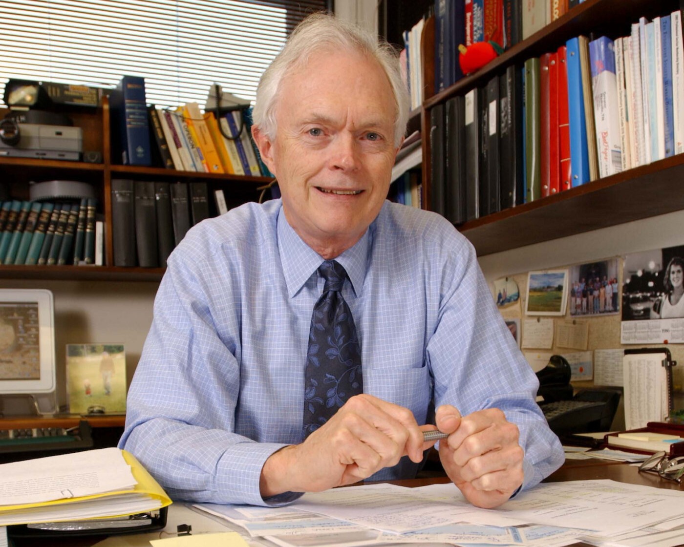 Dr. Daryl Granner in his Vanderbilt office.