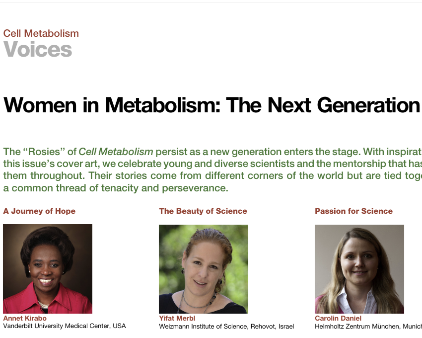 Cell Meatbolism journal featuring Dr. Annet Kirabo