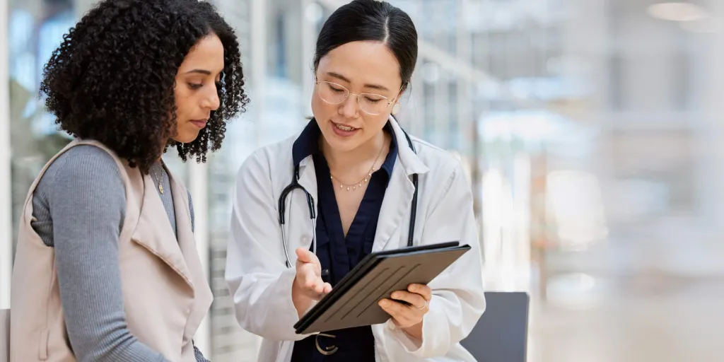 Doctor and patient 